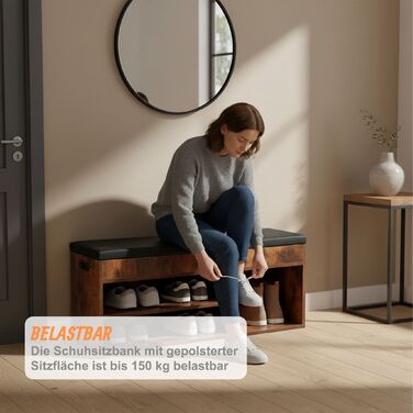 Сховище для взуття Relaxdays з місцем для зберігання