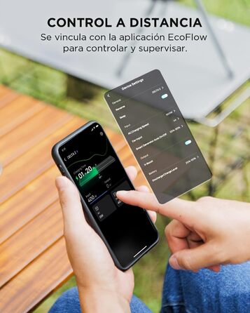 Електростанція EcoFlow Delta 2+ 220W: портативна, сонячна, 1024Wh, для кемпінгу та подорожей (Generalüberholt)