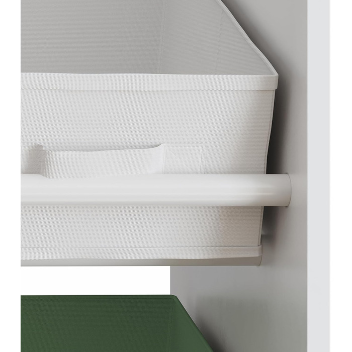 Полиця для дитячої кімнати en.casa Boiro з 9 коробками для іграшок, 60 x 62 x 30 см, Aqua Dream-Motiv