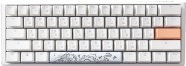 Механічна клавіатура Ducky One 3 Mini Cherry MX Brown RGB White UA