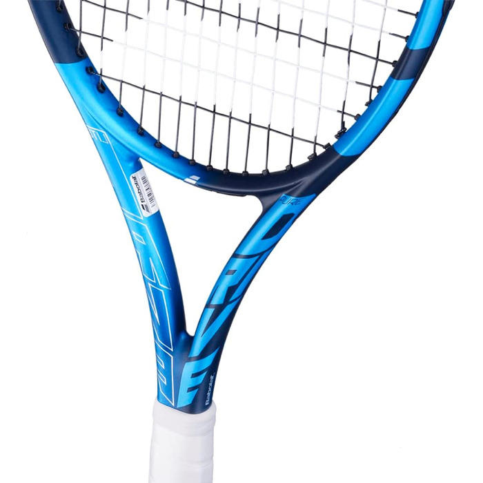 Тенісна ракетка Babolat Pure Drive Lite (10-го покоління) - добре натягнута на 16 г білого Babolat Syn при середній напрузі 4 1/8 захоплення