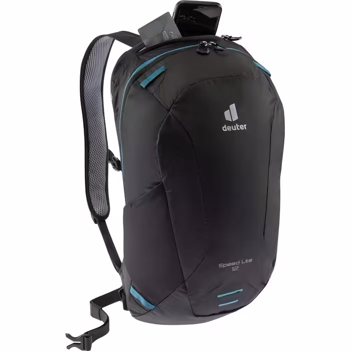 Унісекс рюкзак для походів Deuter Speed Lite 12 л, чорний