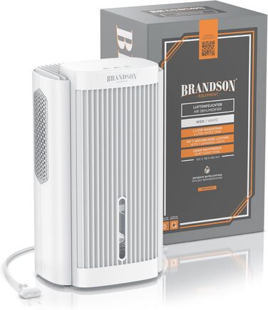 Електричний осушувач повітря Brandson – 2000 мл для кухні, спальні, офісу, гаража