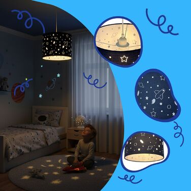 Ліхтар Relaxdays для дитячої кімнати з дизайном 