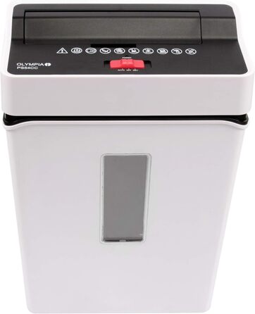 Шредер Olympia PS 54 CC Profi Aktenvernichter: безпечний знищення документів, P4, для офісу, з кошиком, білий