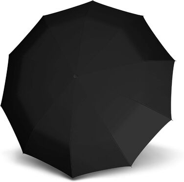 Доплерівська довга парасолька Carbonsteel Long Automatic Black Великий навіс Міцна рама