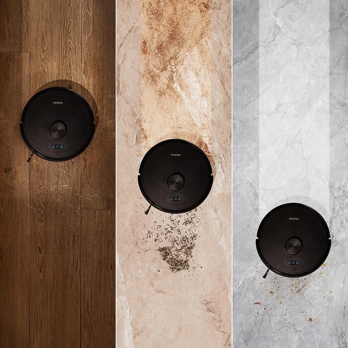 Робот-пилосос Cecotec Conga M50 з лазерною навігацією, 20000 Pa, акумулятор 4500 mAh, силіконова щітка для тварин, площа прибирання до 180 м²