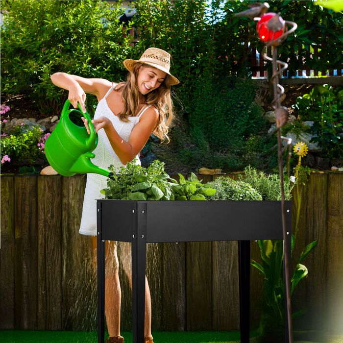 Relaxdays Металевий Підвищений Грядок