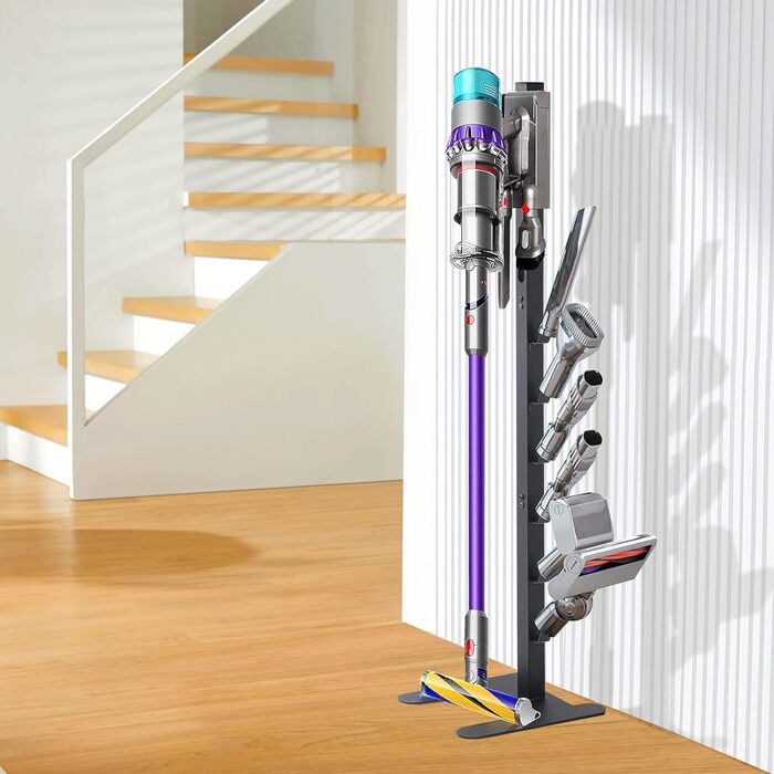 Підставка для пилососа OUTBROS для Dyson V15-V6, стійка металева скоба, аксесуари, чорний