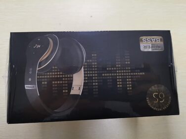 Навушники Lankey Sound Sound, 6 режимів еквалайзера, 65 годин, HD-мікрофон, FM, SD/TF, Black-Gold