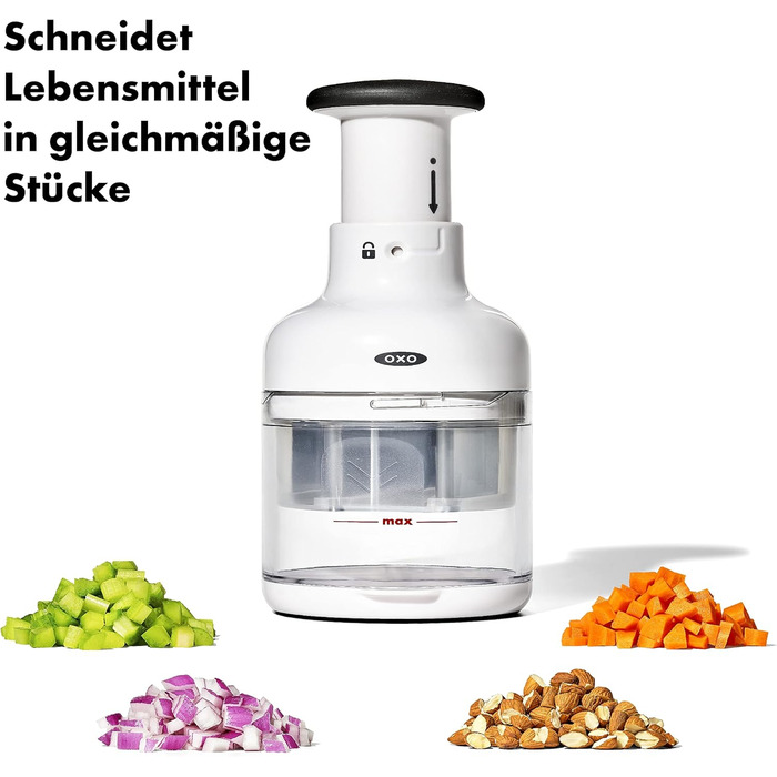 Подрібнювач овочів та фруктів OXO Good Grips Zerkleinerer Press (новий)