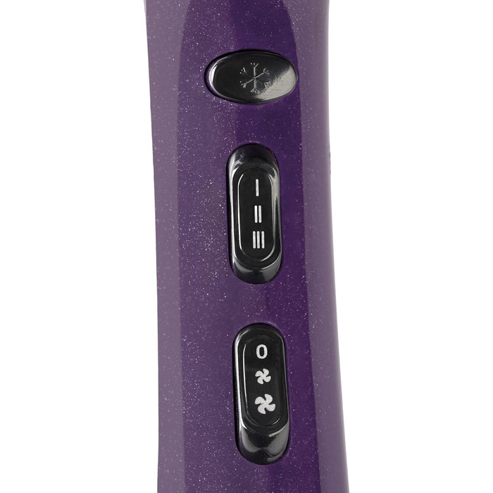 Фен JATA JBSC1065, 2000 Вт, фіолетовий і чорний
