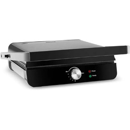 Тостер-контактний гриль Karaca Toastmaster Inox, чорний, 4-х місний, з антипригарним покриттям