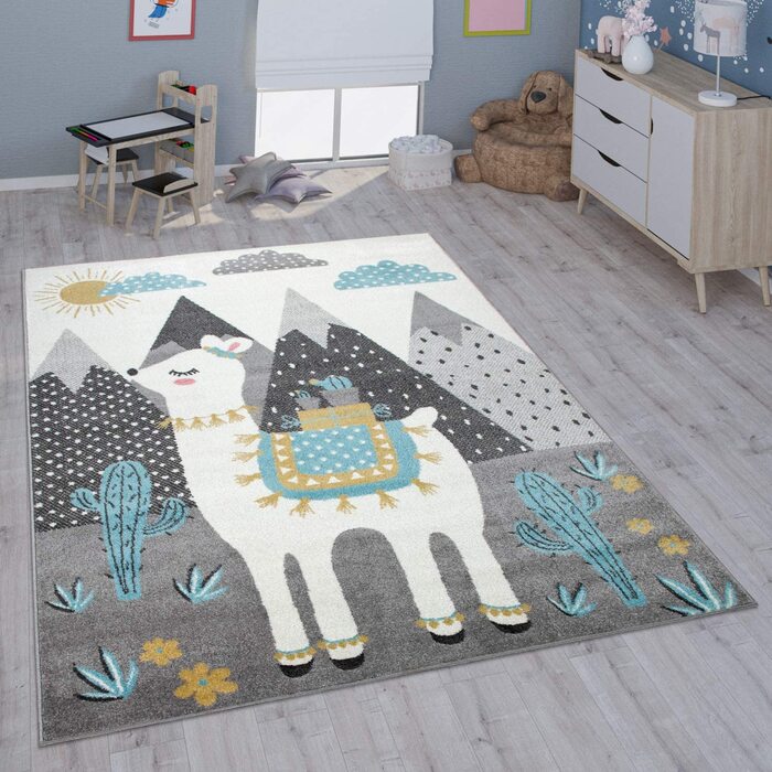 Домашній дитячий килим Paco, килим для дитячої кімнати, для дівчаток і хлопчиків, різні мотиви і розміри, розмір колір (200x280 см, різнокольоровий)