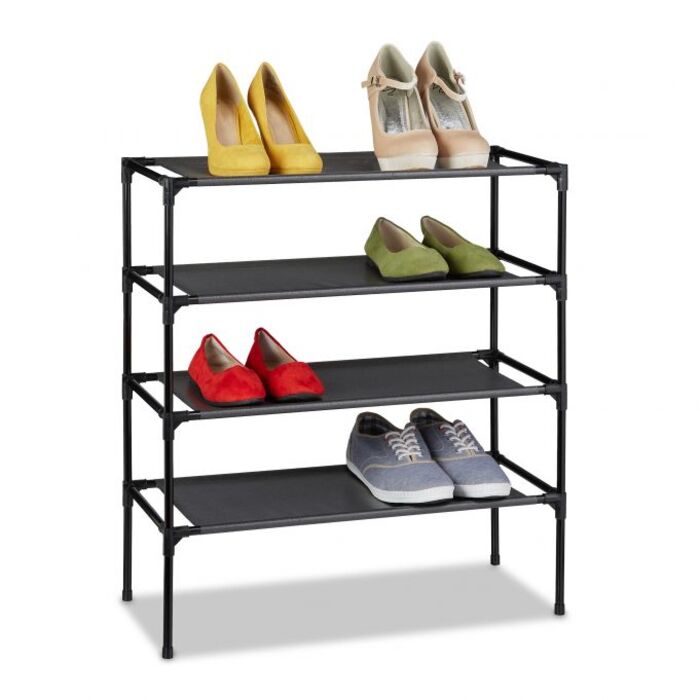 Розеткова система Relaxdays Shoe Rack 4 рівня