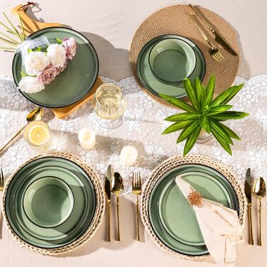 Набір посуду GBHOME 12 шт. з реактивною глазур'ю (12 шт.)