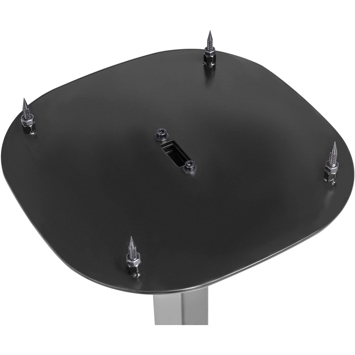 Підставки для колонок - 2 шт. Чорні, висота 727-1171 мм, вантажопідйомність 10 кг кожна