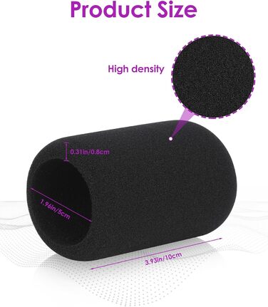 Стрічковий мікрофон HyperX QuadCast з кріпленням та поп-фільтром YOUSHARES - для QuadCast S, Fifine AM8, Blue Yeti, Razer Seiren Mini V3