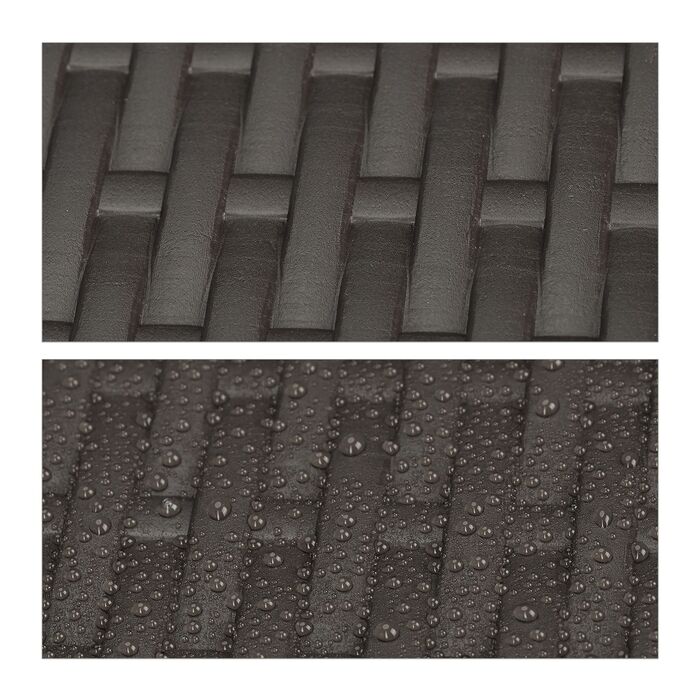 Набір з двох пивних лавок Relaxdays у коричневому кольорі