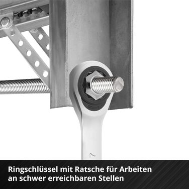 Einhell E-CASE 80: Набір інструментів в кейсі (80 предметів) для дому, майстерні, в дорозі - міцний пластиковий кейс