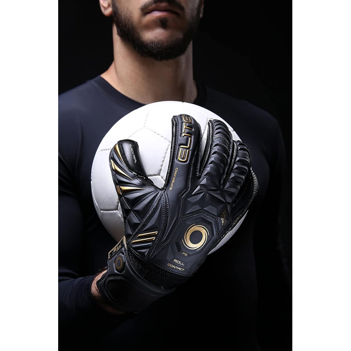 Елітні спортивні справжні воротарські рукавички 9 змішані