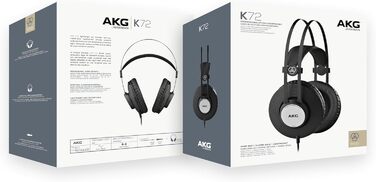 Високопродуктивні навушники AKG K72 із закритою спинкою