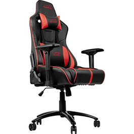 Ігрове крісло Speedlink ARIAC - ігрове крісло для ПК з плавним регулюванням висоти сидінням, чорно-червоне