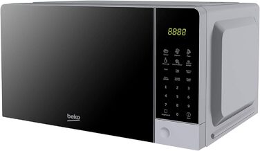 Мікрохвильова піч Beko Moc201103W, 20 л, цифрова, (сріблястий)