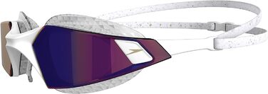 Окуляри для плавання Speedo Unisex Aquapulse Pro Mirror (1 комплект) (Один розмір підходить всім, Білий / Фіолетовий)