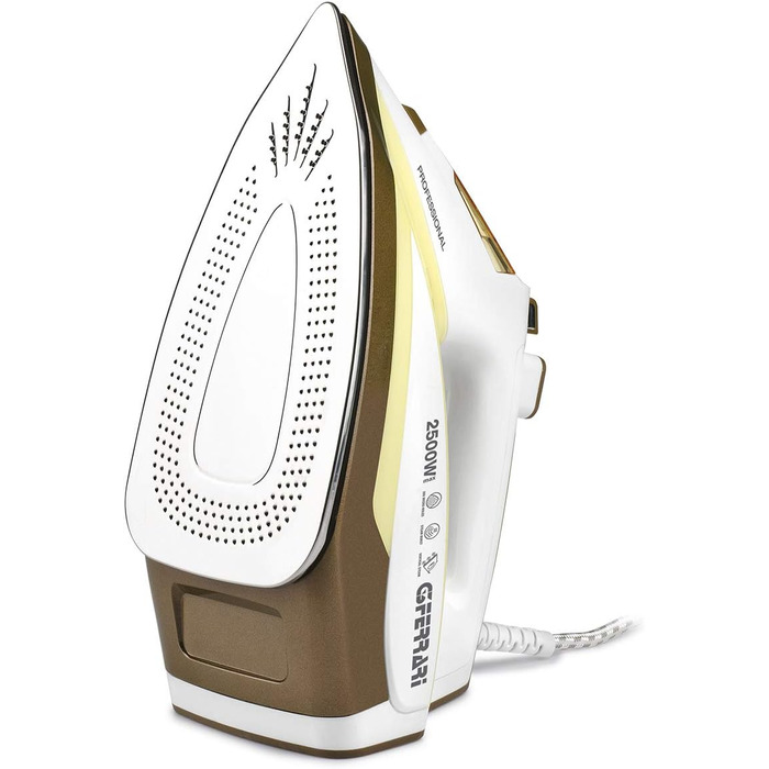 Праска з парою G3 Ferrari G40012: 2500 Вт, 300 мл, самоочищення, функція розпилення, нержавіюча підошва, 140 г/хв