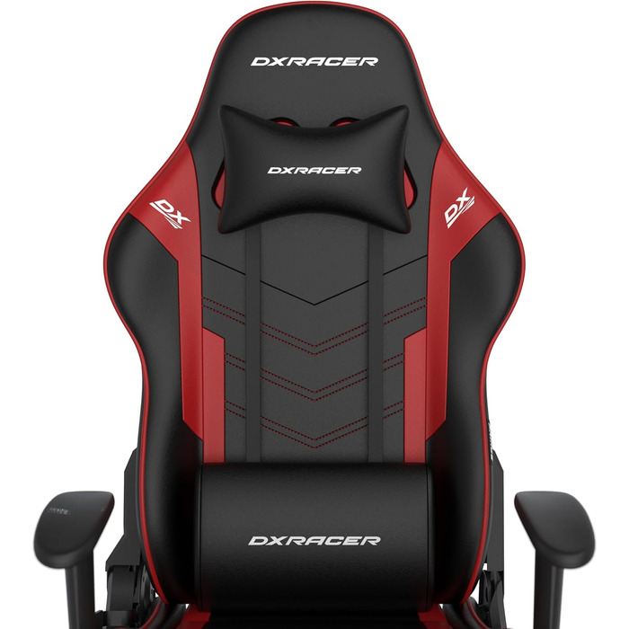 Крісло ігрове DXRacer PRINCE FD01 /N - Чорно-червоне, регульоване, ергономічне для офісу та дому