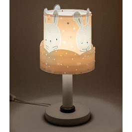 Дитяча настільна лампа Dalber із зображенням кроликів