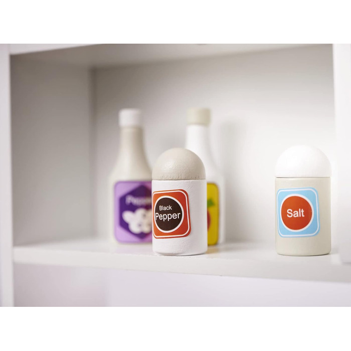 Дерев'яна дитяча кухня з мийкою, духовкою та витяжкою, модель 4