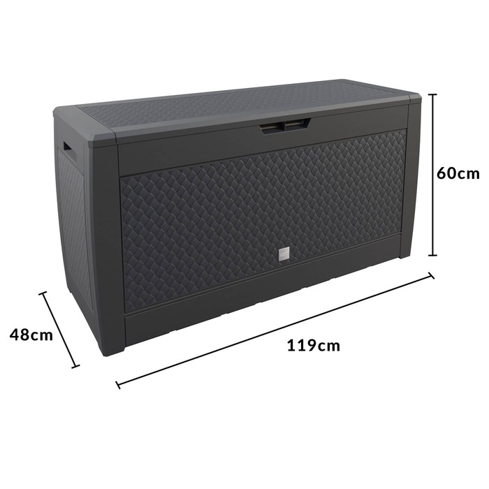 Коробка для подушки Matuba Anthracite 310L Колеса