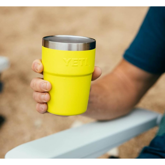Термос YETI Rambler 473 мл з кришкою MagSlider, жовтий (Firefly Yellow)