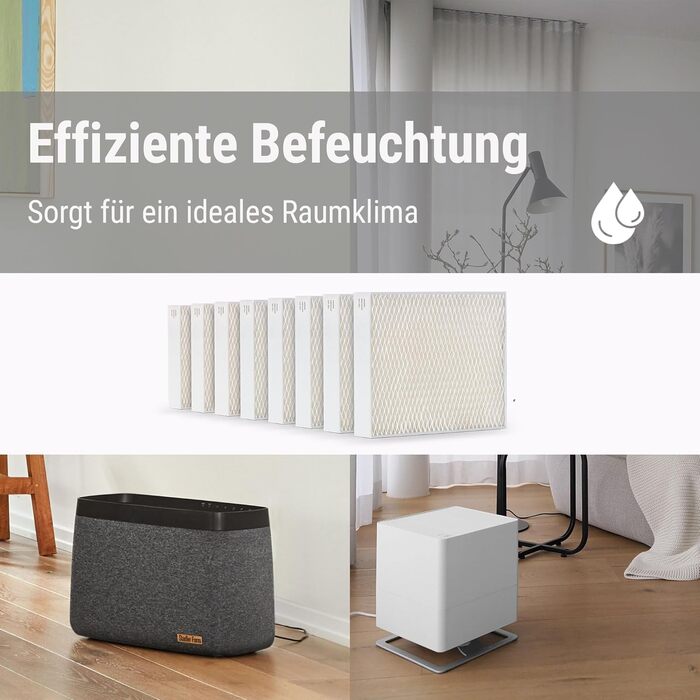 Фільтр для зволожувача повітря Stadler Form, антибактеріальний, комплект 8 шт. (Oskar, Karl)