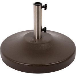 Підставка для парасольки вільного стояння, 36 кг - бронзова, порожня