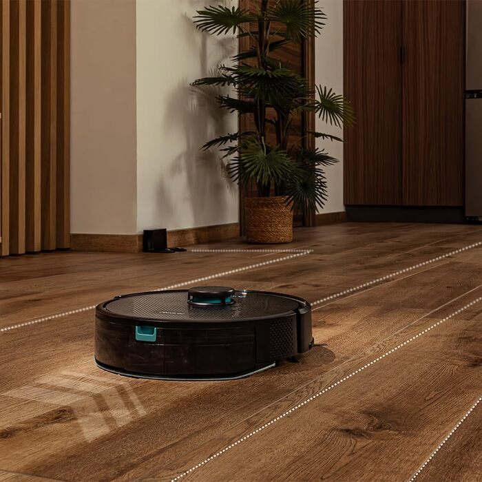 Робот-пилосос Cecotec Conga M50 з лазерною навігацією, 20000 Pa, акумулятор 4500 mAh, силіконова щітка для тварин, площа прибирання до 180 м²