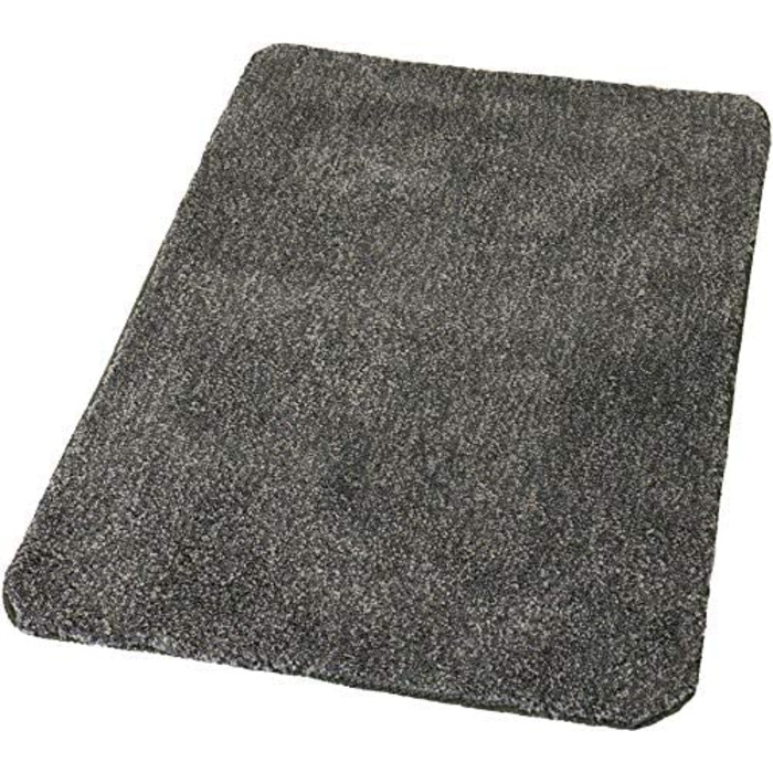 Маленький килимок для ванної з хмарами, Вільнюський шифер 60x90 см сірого кольору (120 см x 70 см)