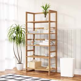 Стояча полиця Öland 136x58x27см глазурована натуральна деревина