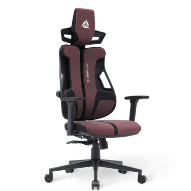 Геймерське крісло Cyberlux V8 Fabric Red (арт. GM-V8 FR)