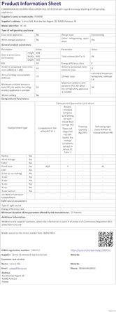 Міні-холодильник FOHERE 46L з відділенням для льоду | Компактний холодильник | Регулювання температури, енергозбереження, тиха робота | Холодильник для напоїв ідеально підходить для офісу, кемпінгу та геймінгу | Змінний бік відкривання дверцят | Чорний