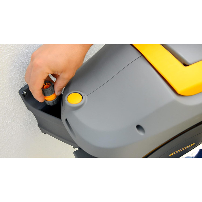 HOZELOCK Auto Reel 40m: Автоматичний шланг на котушці. Легка установка, шланг 40м, з розпилювачем та аксесуарами. 5 років гарантії. [2595R0000]