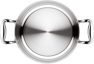 Каструля Lagostina Accademia Lagofusion без кришки 16 см, нержавіюча сталь, індукційне дно