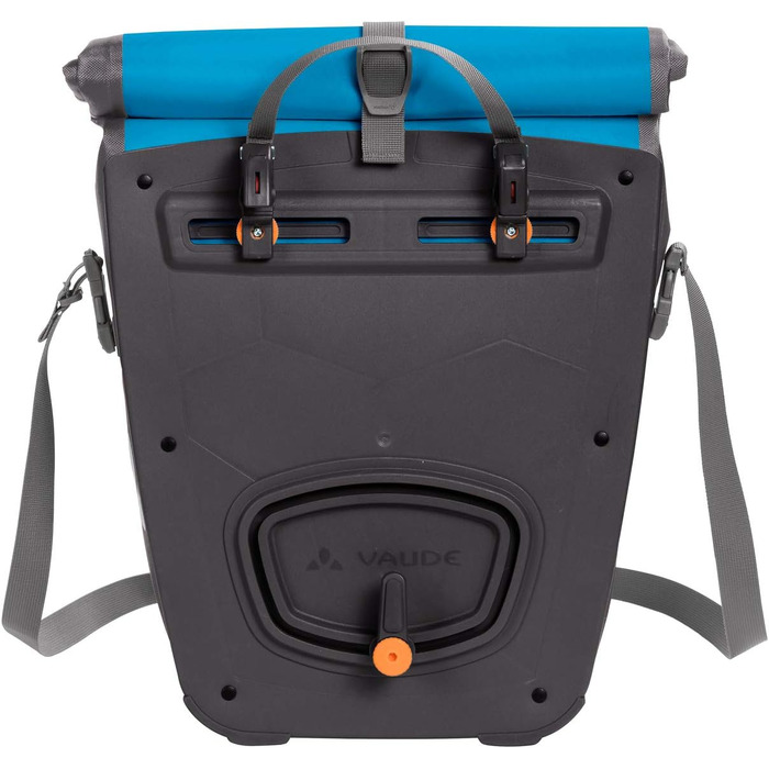 Кофри для багажника Aqua Back 2x24L, 2 задні кофри водонепроникні, велосипедна сумка ззаду, легке кріплення Зроблено в Німеччині (бурулька, один розмір)