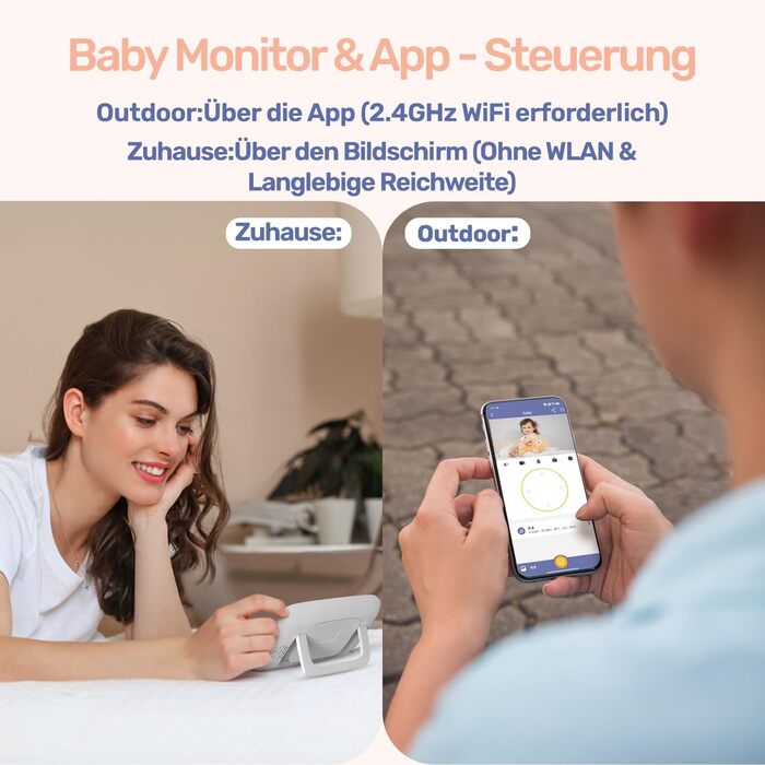 Відеоняня з камерою 360° VB816pro-de, 4