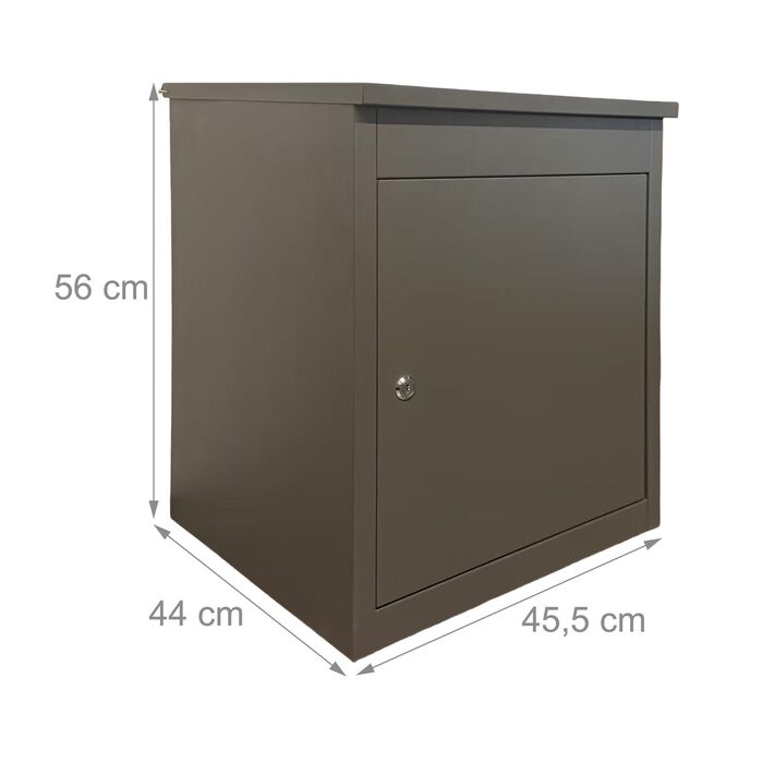 Коробка для зберігання Relaxdays, підходить для монтажу на підлозі та стіні