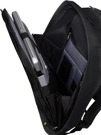 Рюкзак для ноутбука Samsonite Securipak 15.6', 17 л, Сірий/Чорний