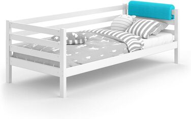 Бортик для ліжечка Bettumrandung 70x20 см, туркіс, захисний, регульований