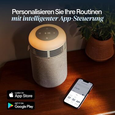 Повітряний фільтр Blueair Mini Restful для дому, спальні, дитячої кімнати: тихий, смарт, HEPASilent, проти пилу, алергенів, тварин, диму, плісняви